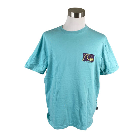 Unisex Quiksilver - T-shirt, size L - Turquoise ()
