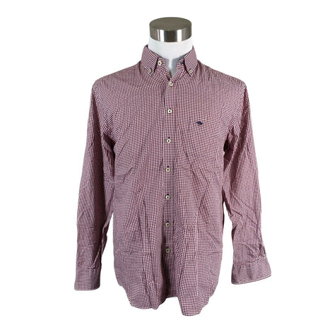 Unisex Fynch-Hatton - Collared shirt, size L - Wine red ()