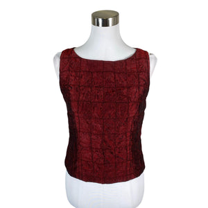 Unisex Lori Weidner - Top, size 38 - Wine red (1)