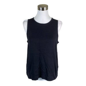 Unisex Esprit - Tricot tank top, size 40 - Black (1)