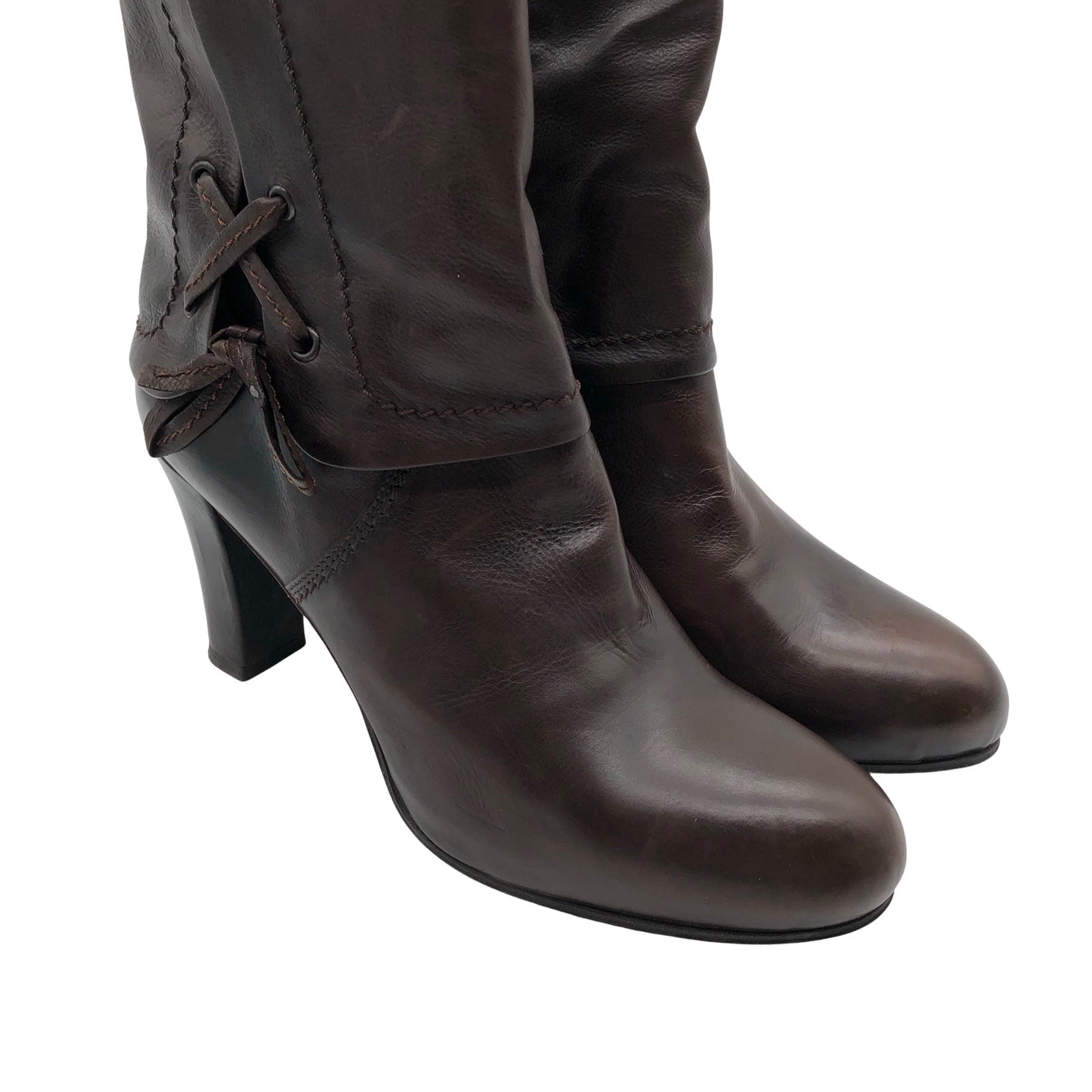 Unisex Navyboot - Ankle boots, size 40 - Brown (2)