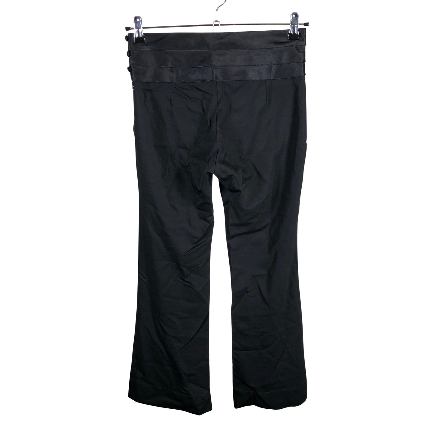 Unisex Pink Tartan - Straight leg trousers, size 38 - Black (2)