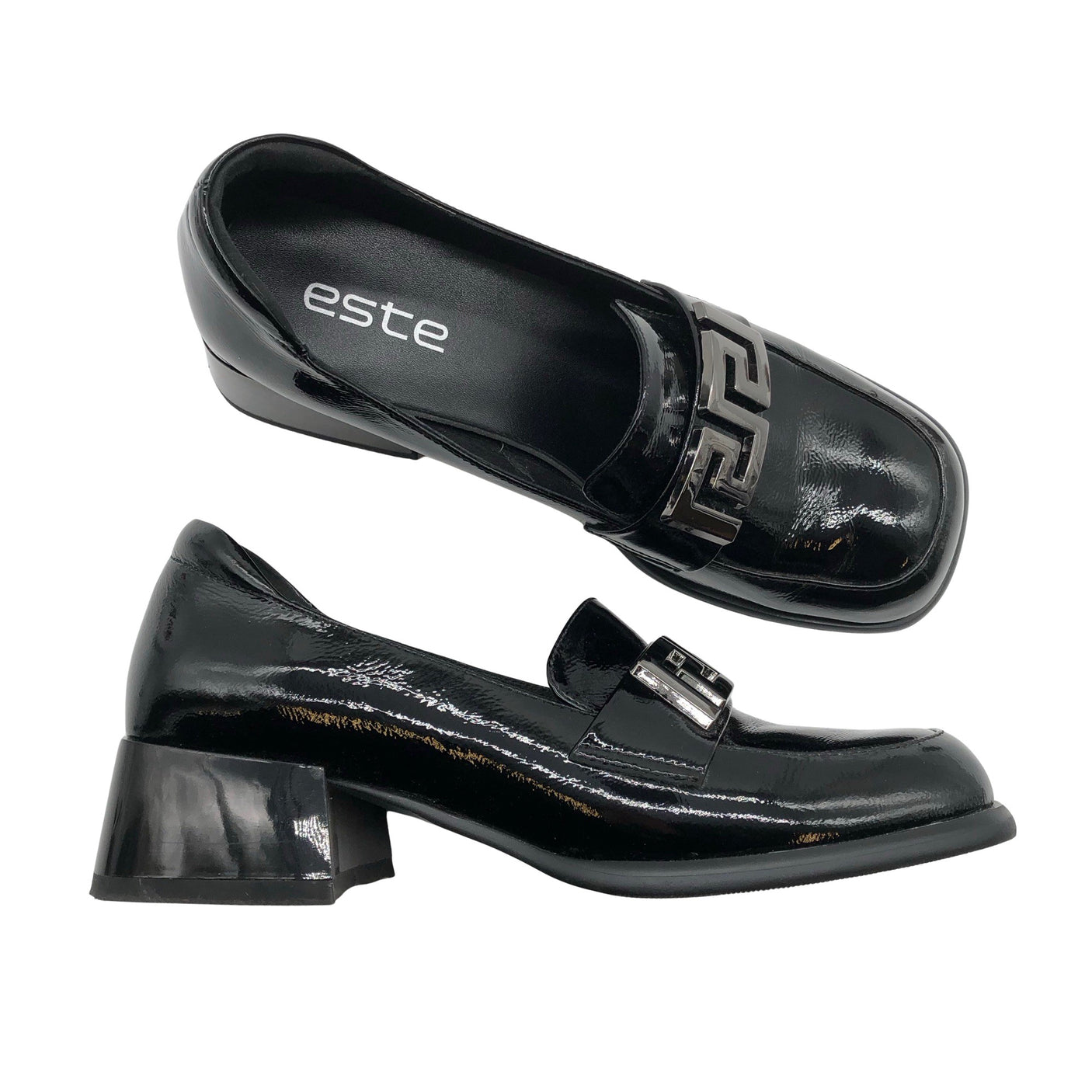 Unisex Este - Loafers, size 38 - Black (1)