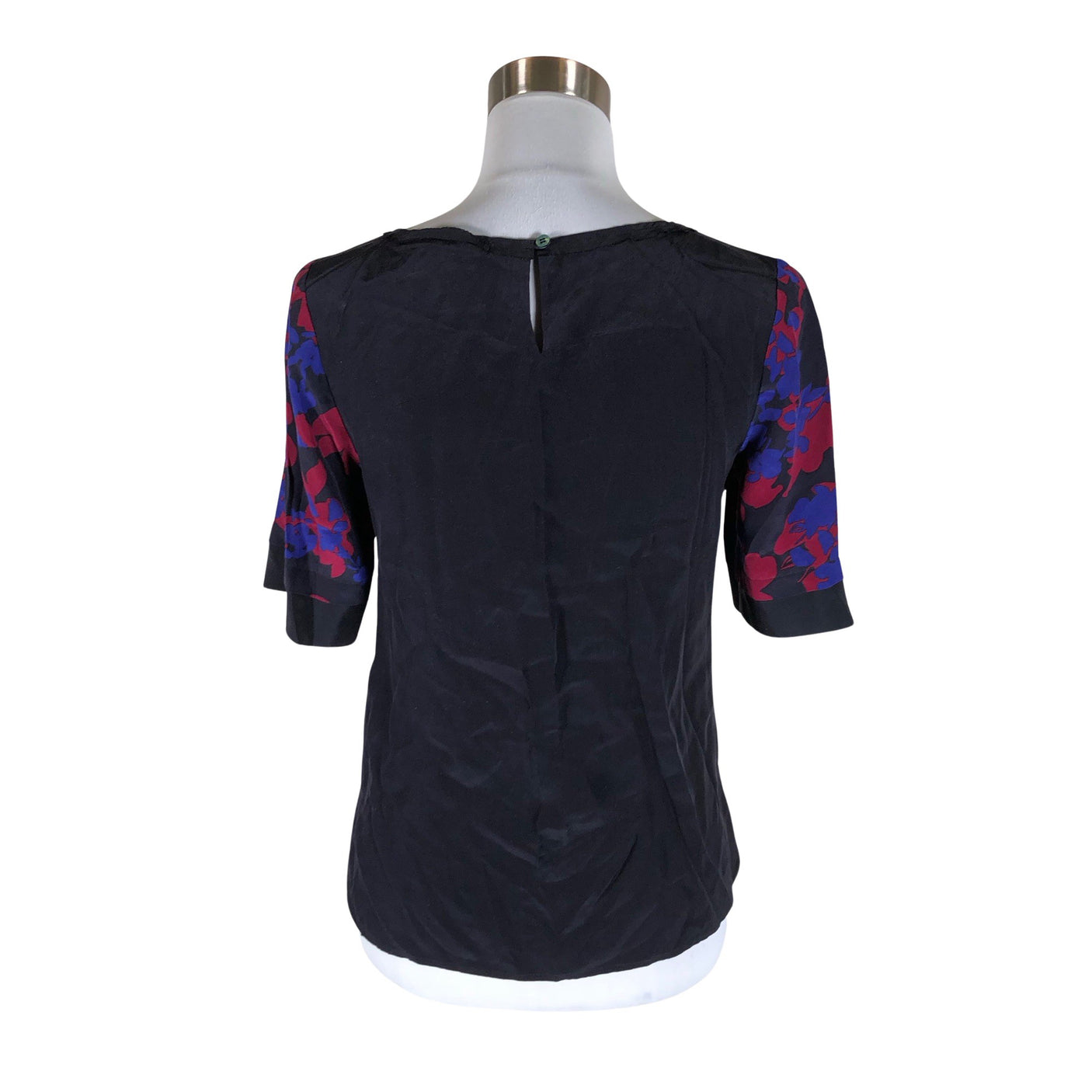 Unisex L.K.Bennett - Short-sleeved blouse, size 36 - Black (2)