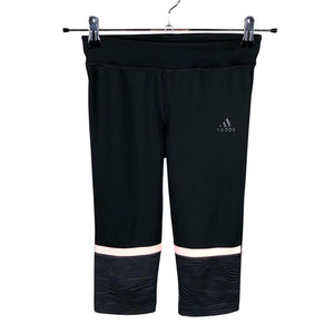 Unisex Adidas - Sports capri pants, size 158 - 164 - Black (1)