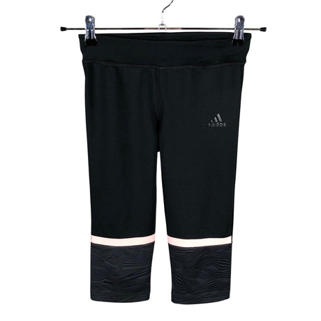 Unisex Adidas - Sports capri pants, size 158 - 164 - Black ()