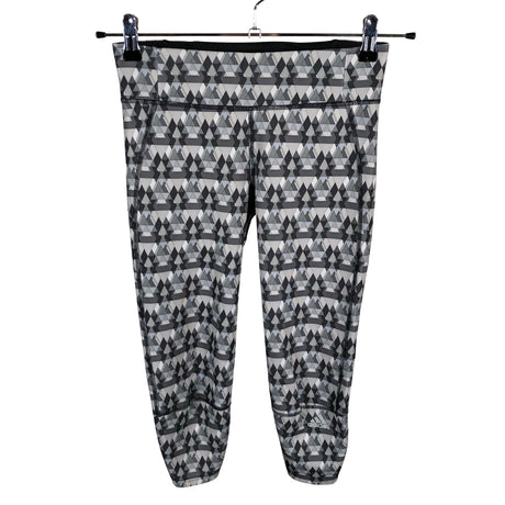 Unisex Adidas - Sports capri pants, size 34 - Gray ()