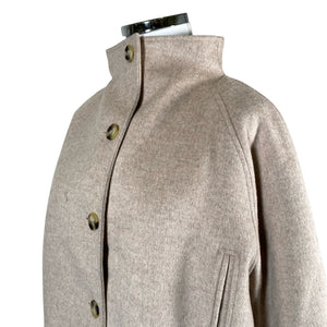 Unisex Selected - Wool coat, size 44 - Beige (2)