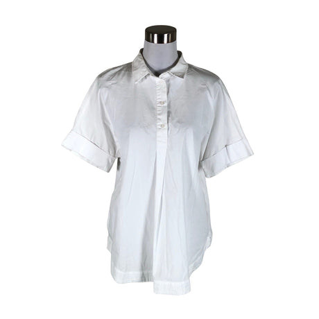 Unisex Ouì - Short-sleeved blouse, size 36 - White ()