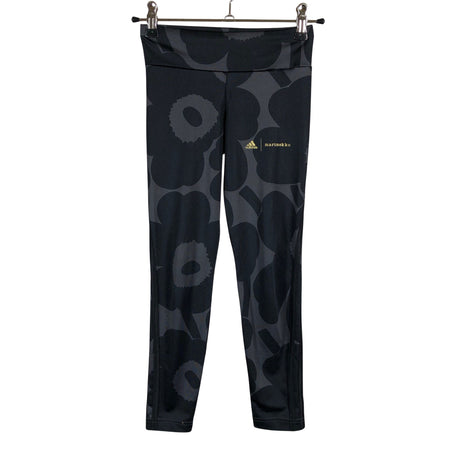 Unisex Adidas - Sports tights, size 122 - 128 - Gray ()