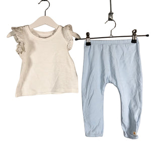 Unisex Next - Tricot tank top, size 80 - 86 - White (1)
