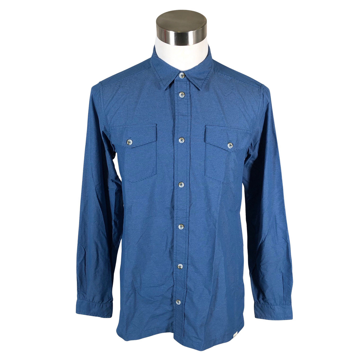 Unisex Frilufts - Collared shirt, size M - Blue (1)