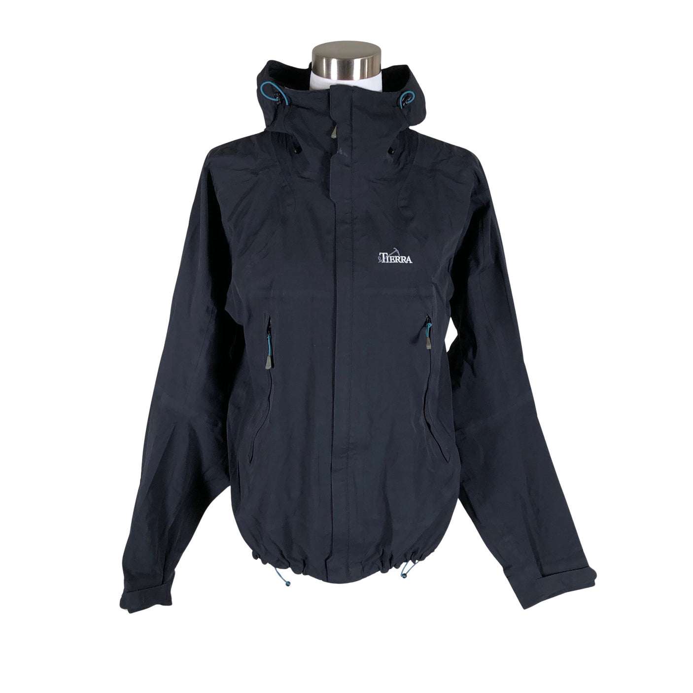 Unisex Tierra - Outdoor jacket, size 38 - Black (1)