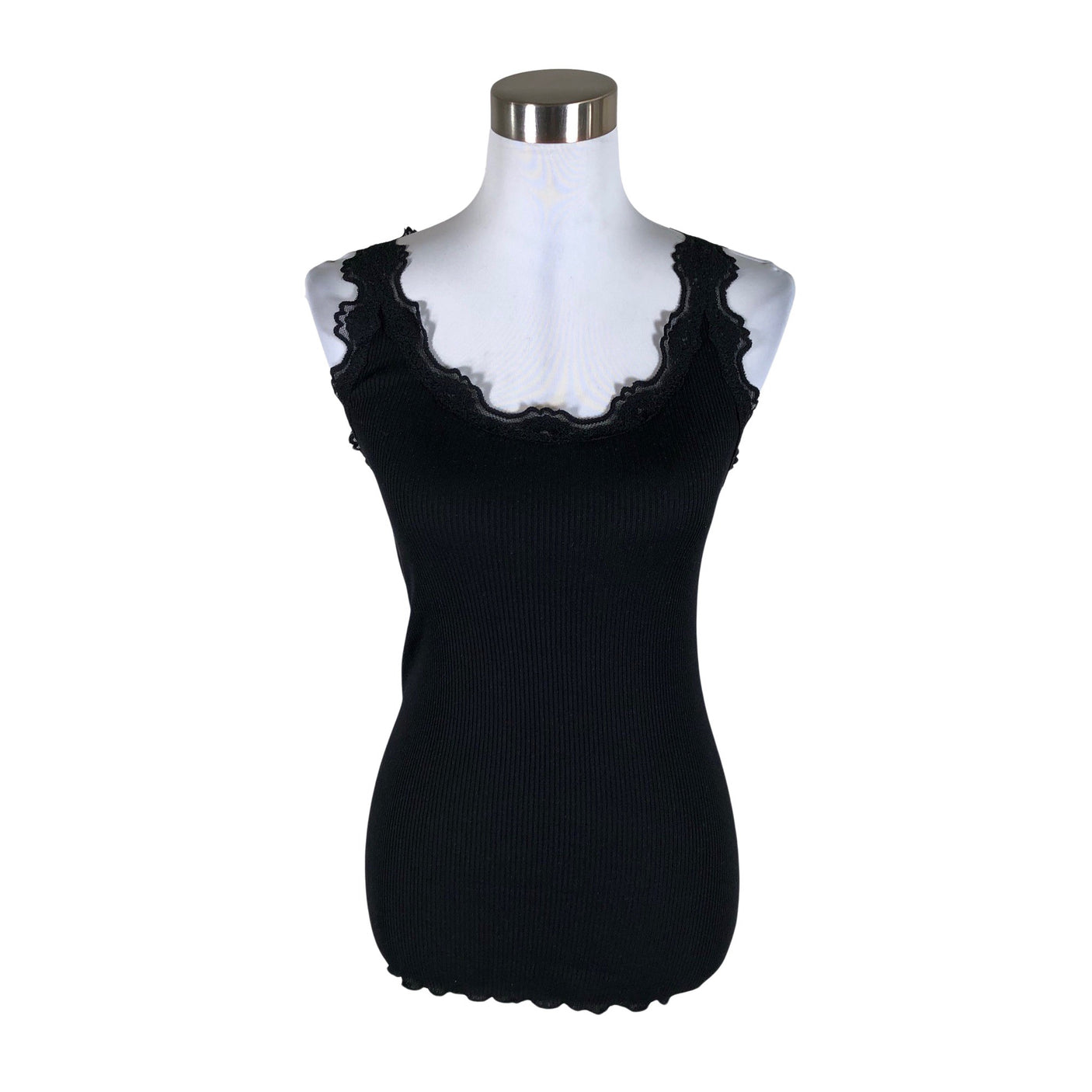 Unisex Rosemunde - Tricot tank top, size 40 - Black (1)