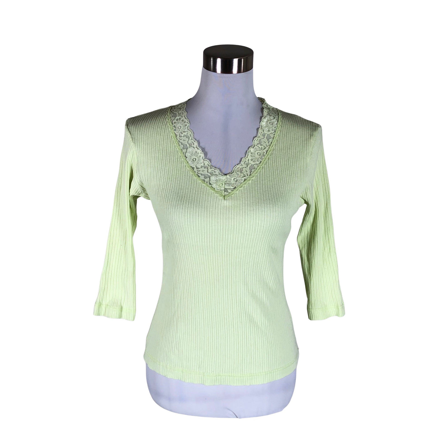 Unisex Tom Tailor - Tricot shirt, size 40 - Green (1)