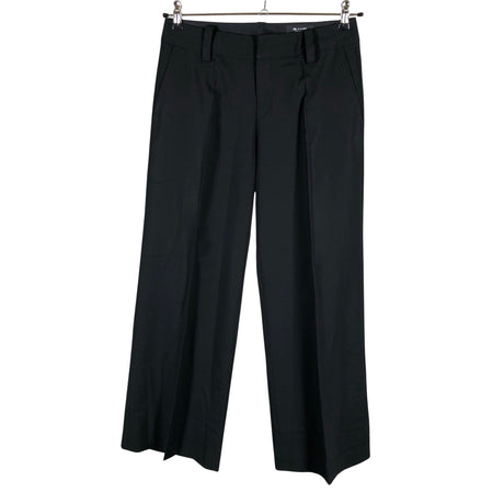 Unisex Sand - Straight leg trousers, size 36 - Black ()