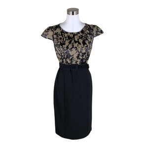 Unisex Laura Ashley - Sheath dress, size 38 - Black (1)