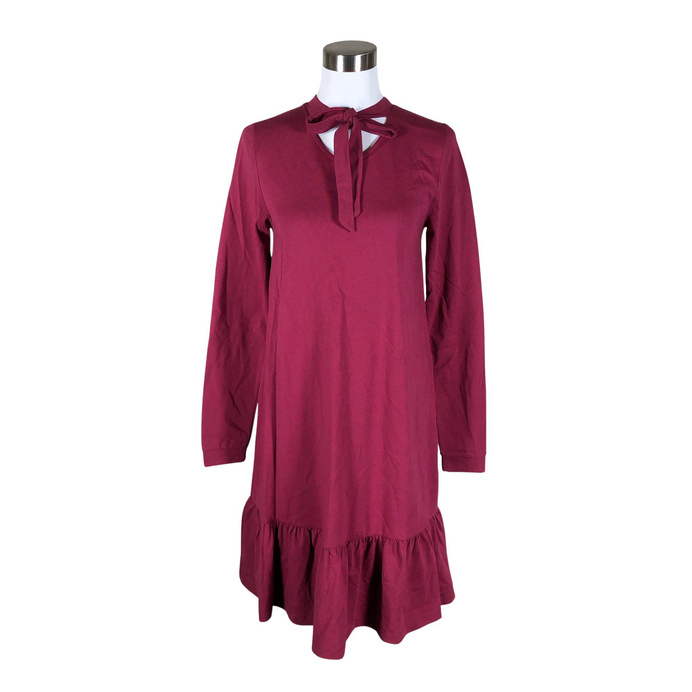 Unisex NOSH - Tricot dress, size 36 - Red (1)