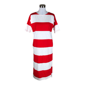 Unisex NOSH - Maxi dress, size 36 - Red (1)