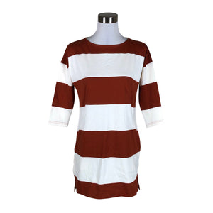 Unisex NOSH - Tricot tunic, size 34 - Brown (1)