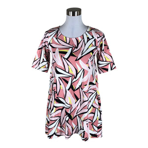 Unisex NOSH - Tricot tunic, size 34 - Light pink (1)