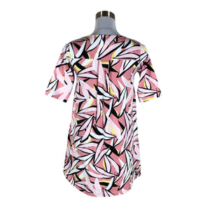 Unisex NOSH - Tricot tunic, size 34 - Light pink (2)
