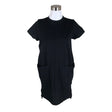 Unisex NOSH - Pique dress, size 34 - Black ()