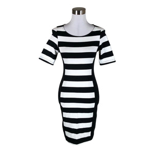 Unisex NOSH - Tricot dress, size 34 - Black (1)