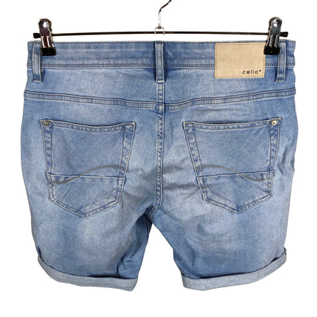 Unisex Celio - Denim shorts, size W30 - Light blue (2)