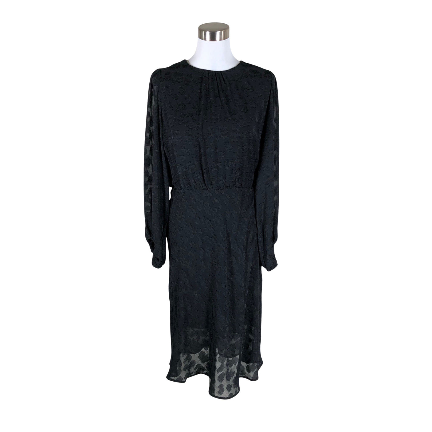 Unisex InWear - Schiffon dress, size 40 - Black (1)