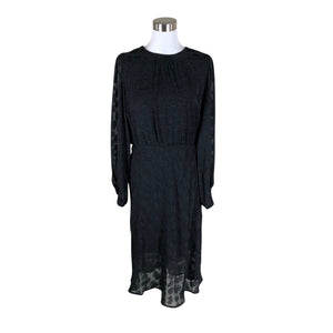Unisex InWear - Schiffon dress, size 40 - Black (1)