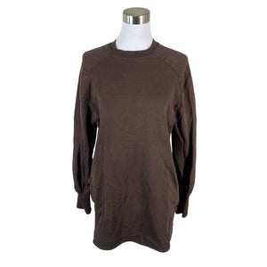 Unisex NOSH - Sweatshirt tunic, size 40 - Brown (1)