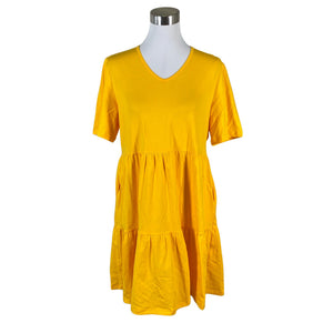 Unisex Versonpuoti - Tricot dress, size 40 - Yellow (1)