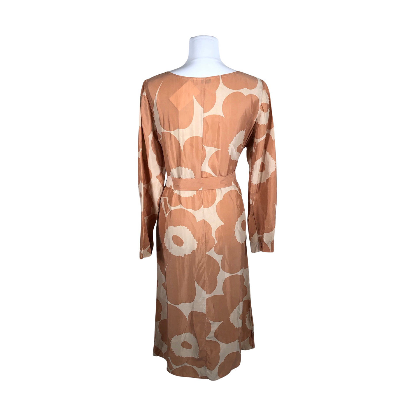 Unisex Marimekko - Schiffon dress, size 38 - Beige (2)