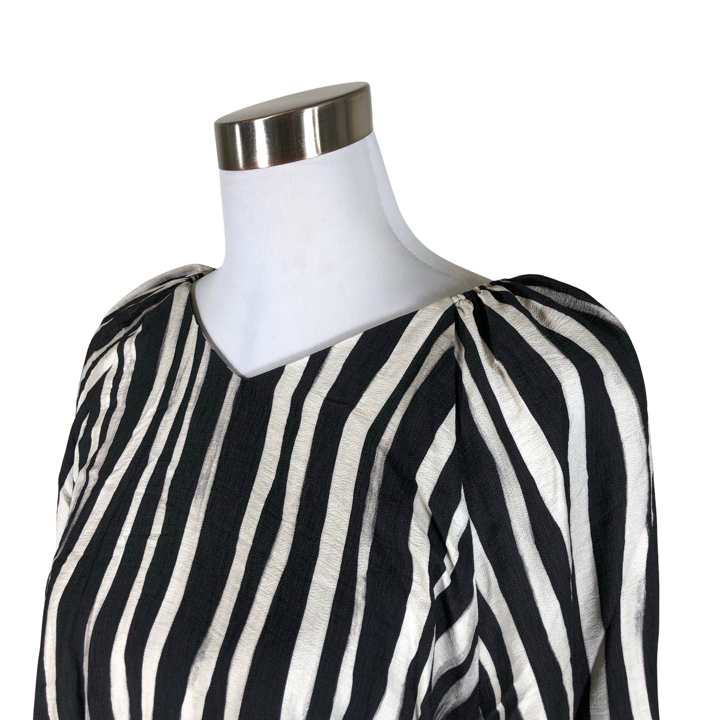 Unisex Metsola - Schiffon dress, size 38 - Black (3)