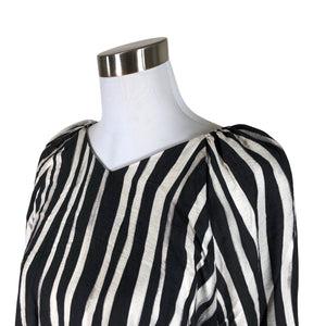 Unisex Metsola - Schiffon dress, size 38 - Black (3)