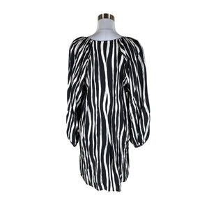 Unisex Metsola - Schiffon dress, size 38 - Black (2)
