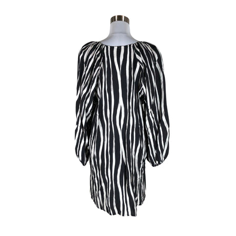 Unisex Metsola - Schiffon dress, size 38 - Black (2)