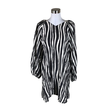 Unisex Metsola - Schiffon dress, size 38 - Black ()