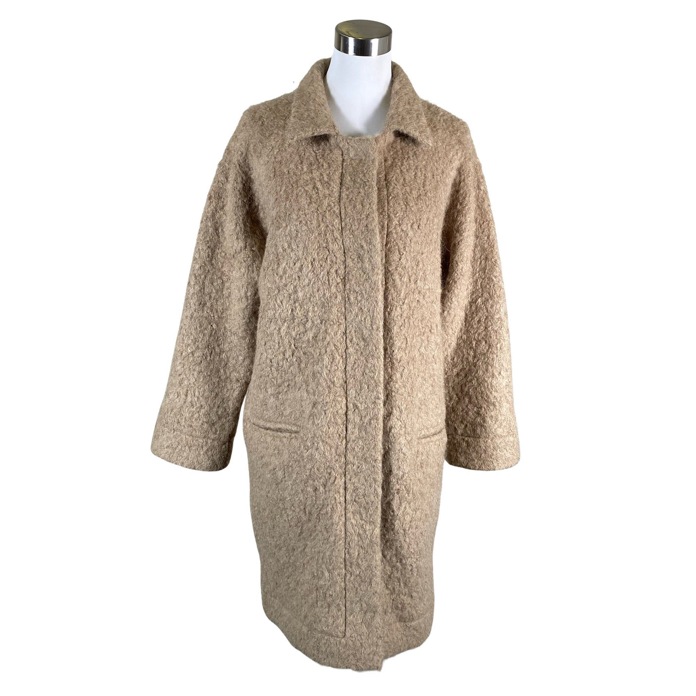 Unisex Katri Niskanen - Wool coat, size 40 - Beige (1)