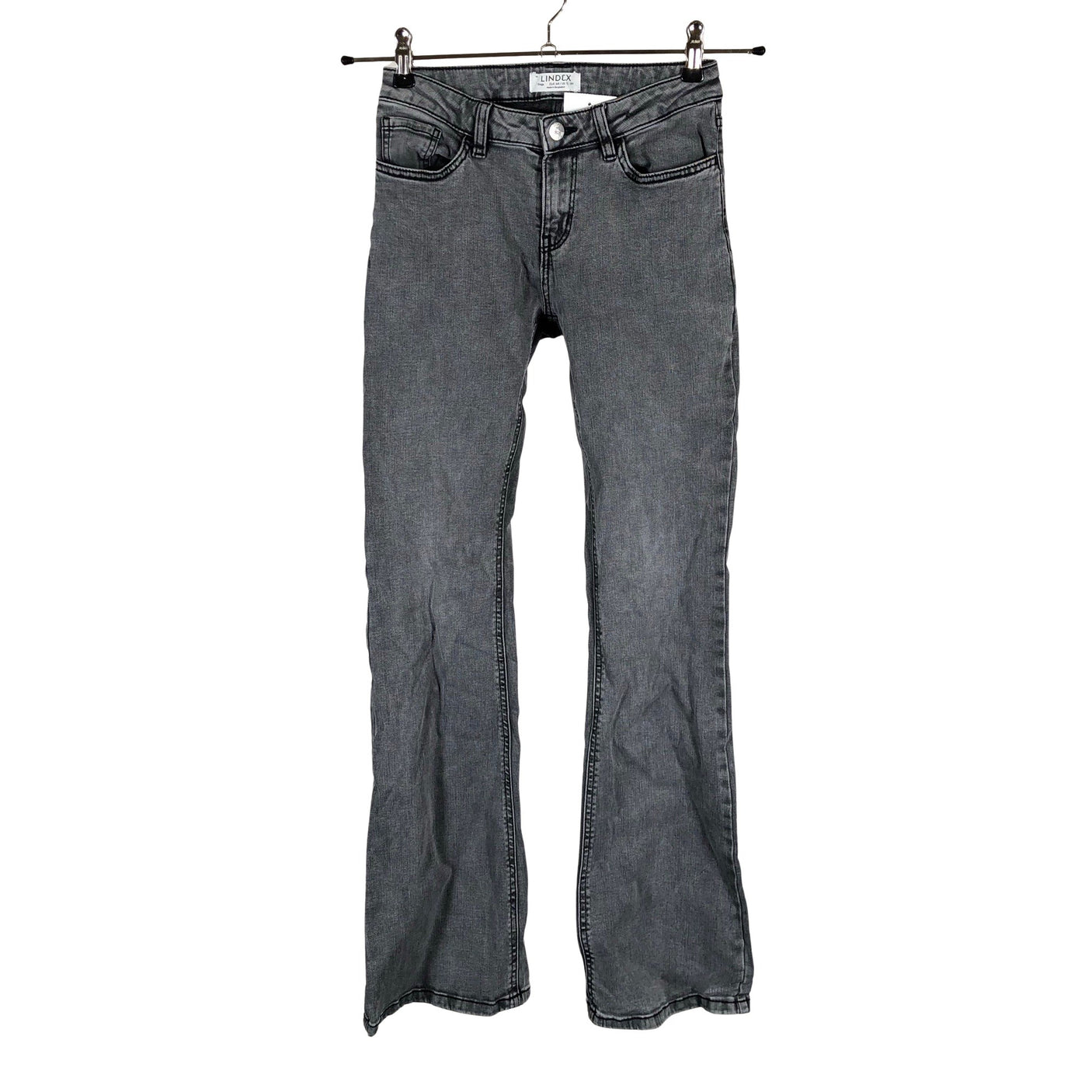 Unisex Lindex - Jeans, size 158 - 164 - Gray (1)