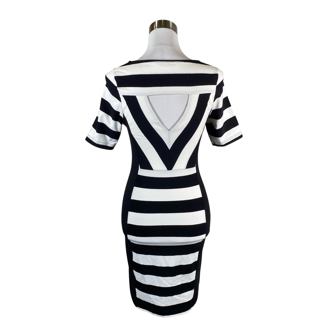 Unisex NOSH - Tricot dress, size 34 - Black (2)