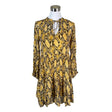Unisex Second Female - Schiffon dress, size 34 - Yellow ()