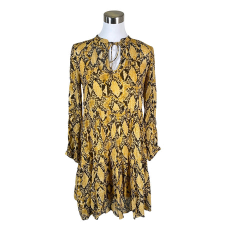 Unisex Second Female - Schiffon dress, size 34 - Yellow ()