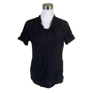 Unisex Gerry Weber - Short-sleeved blouse, size 38 - Black (1)