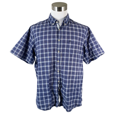 Unisex Camel Active - Collared shirt, size XXL - Blue ()