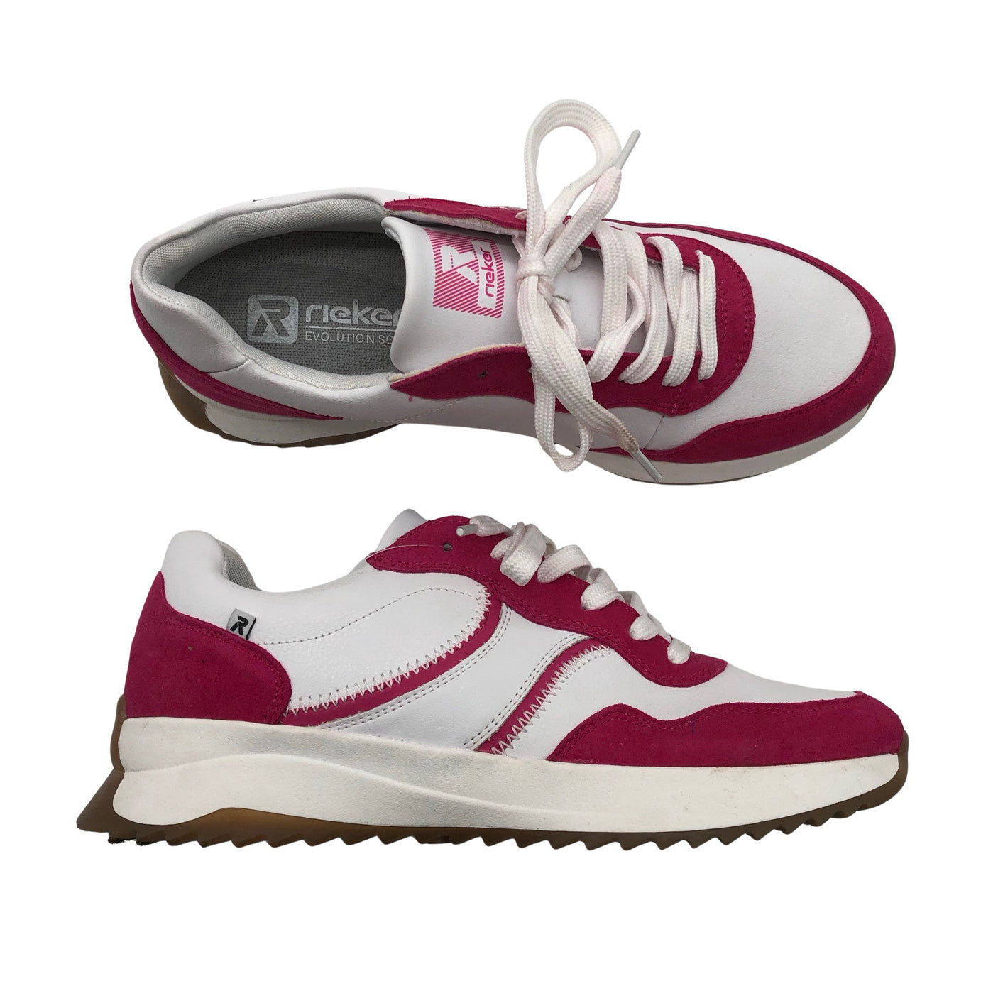 Unisex Rieker - Casual sneakers, size 39 - White (1)