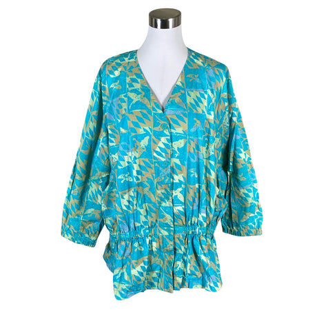 Unisex Marimekko - Blouse, size 38 - Turquoise ()