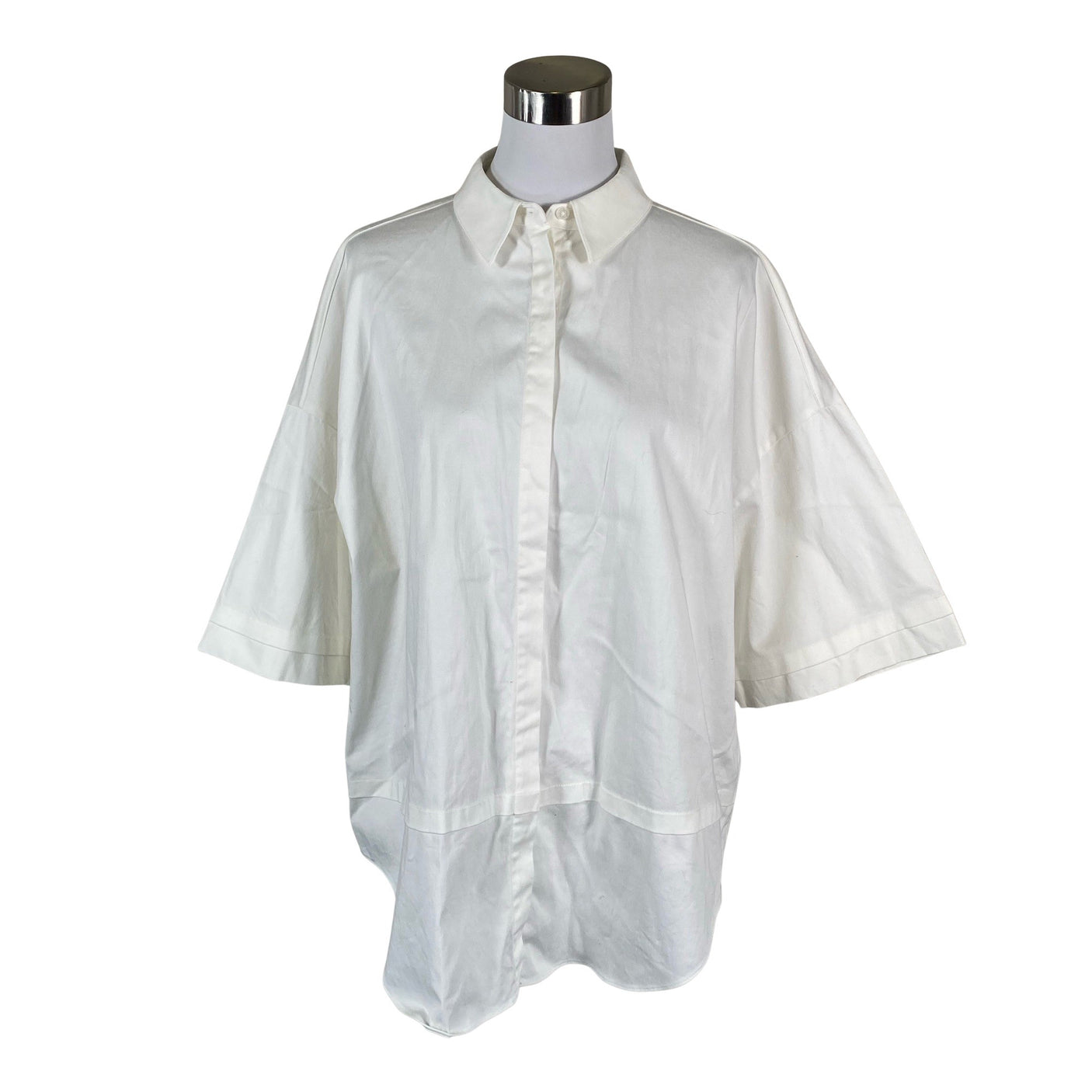 Unisex Ted Baker - Short-sleeved blouse, size 40 - White (1)