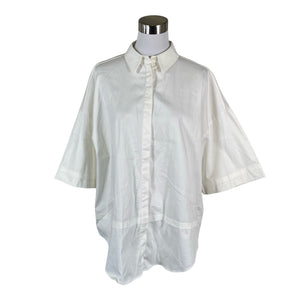 Unisex Ted Baker - Short-sleeved blouse, size 40 - White (1)